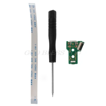 Circuit Circuit Board Slim USB Charging Plate Controller Socket Port JDS-055 12 Pin Flexible Power Cable Replacement Parts for 4
Circuit Circuit Board Slim USB Charging Plate Controller Socket Port JDS-055 12 Pin Flexible Power Cable Replacement Parts for 4