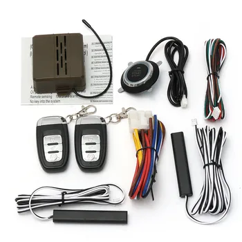 Universal Car Engine Start Stop SUV Keyless Entry Engine Start Alarm System Push Button Remote Starter Stop Auto Car Accessories
Universal Car Engine Start Stop SUV Keyless Entry Engine Start Alarm System Push Button Remote Starter Stop Auto Car Accessories