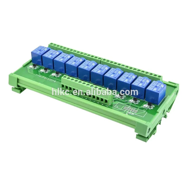 12 channel 24V 10A Songle Relay Module 12 channel module driver board output amplifier board PLC board delay SRD-24VDC-SL-C
12 channel 24V 10A Songle Relay Module 12 channel module driver board output amplifier board PLC board delay SRD-24VDC-SL-C