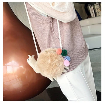 Small Crossbody Bag Cute Plush 3D Alpaca Shoulder Bag Travel Satchel for Women Girls 15*14*4CM 
Small Crossbody Bag Cute Plush 3D Alpaca Shoulder Bag Travel Satchel for Women Girls 15*14*4CM
