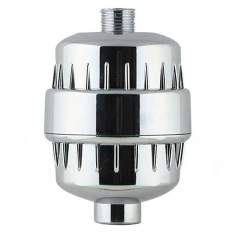 High Porosity Shower Filter Silver ABS Single Effluent Water Purifier Activated Carbon Household Bathroom Accessories
High Porosity Shower Filter Silver ABS Single Effluent Water Purifier Activated Carbon Household Bathroom Accessories