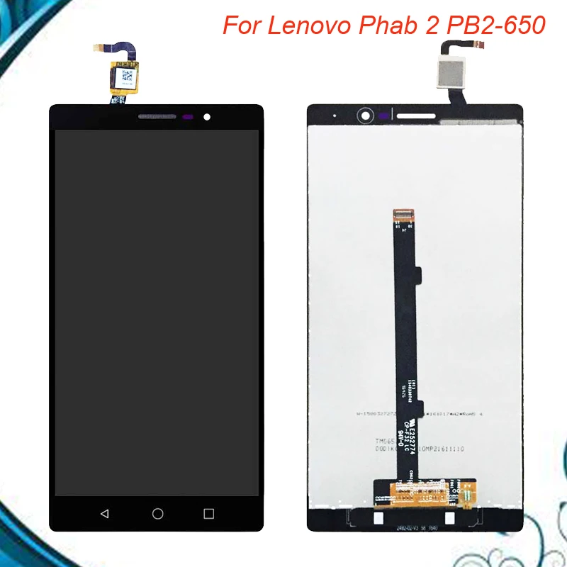 100% Tested OK For Lenovo Phab2 Phab 2 PB2-650 PB2-650N PB2-650M PB2-650Y LCD Display and Touch Screen Digitizer Assembly
100% Tested OK For Lenovo Phab2 Phab 2 PB2-650 PB2-650N PB2-650M PB2-650Y LCD Display and Touch Screen Digitizer Assembly