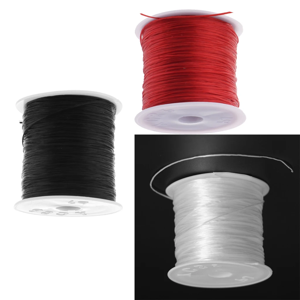 50 Meters Elastic Cord Crafting Cords for Jewelry Making Roll Organizer 50 Meters Elastic Cord Crafting Cords for Jewelry Making Roll Organizer