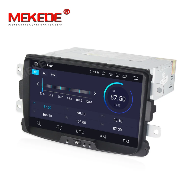 MEKEDE PX5 Android 9 0 8 ядер 4 Гб + 64 GPS навигатор радио для Dacia Duster Logan Sandero автомобильный DVD