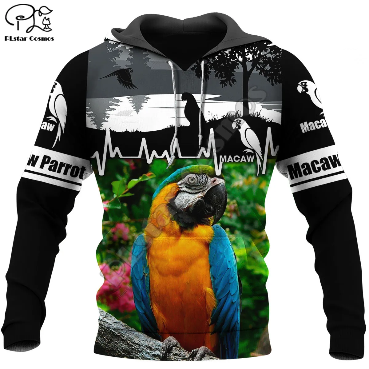PLstar Cosmos Animal Macaw Parrot New Sweatshirt Retro Funny Streetwear 3D Printed Zipper Hoodie Jacket Unisex Pullover Style-16
PLstar Cosmos Animal Macaw Parrot New Sweatshirt Retro Funny Streetwear 3D Printed Zipper Hoodie Jacket Unisex Pullover Style-16