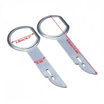 Radio Removal Tools 4Pcs / 2 Pair Vehicle Auto Radio Car CD Stereo Release Keys Extraction Pins Repair Tool For VW
Radio Removal Tools 4Pcs / 2 Pair Vehicle Auto Radio Car CD Stereo Release Keys Extraction Pins Repair Tool For VW