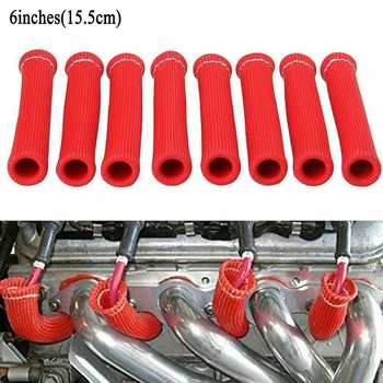8 PCS 2500° Car Accessories Spark Plug Wire Boots Engine Heat Shield Protector Sleeve 350 Red
8 PCS 2500° Car Accessories Spark Plug Wire Boots Engine Heat Shield Protector Sleeve 350 Red