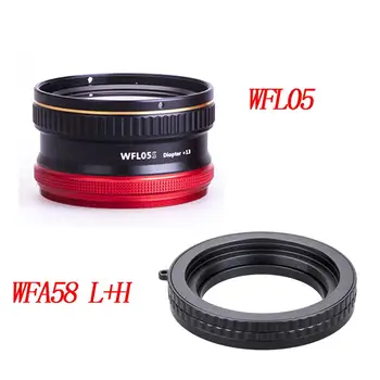 

Weefine Diving WFL05 waterproof Macro wet Lens Close-up lens M67 Mount Thread +13 for Sony RX-100 Camera Underwater Photography