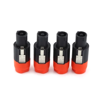 4pcs NL4FC Connector Male Plug Speaker Audio Cable Cord Adapter Male Plug Connectors Speaker Accessories Speakers Connector
4pcs NL4FC Connector Male Plug Speaker Audio Cable Cord Adapter Male Plug Connectors Speaker Accessories Speakers Connector