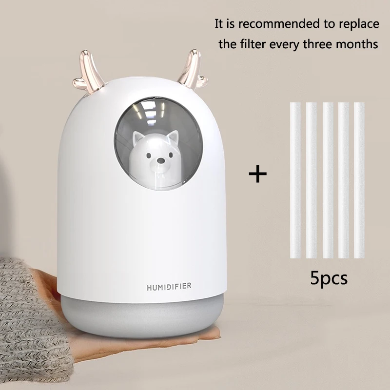 300ml Home Air Humidifier, Office Mute Air Purify Aroma Diffuser Mini USB Mist Generator ,With 7 Color Lights Pet Humidifiers
300ml Home Air Humidifier, Office Mute Air Purify Aroma Diffuser Mini USB Mist Generator ,With 7 Color Lights Pet Humidifiers