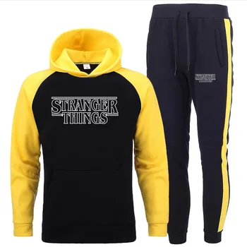 2020 New men's hoodies suit Stranger things Sports Sportswear Suits Spring Autumn Two Pieces Hoodies Pants Set Male Sweat Suit
2020 New men's hoodies suit Stranger things Sports Sportswear Suits Spring Autumn Two Pieces Hoodies Pants Set Male Sweat Suit