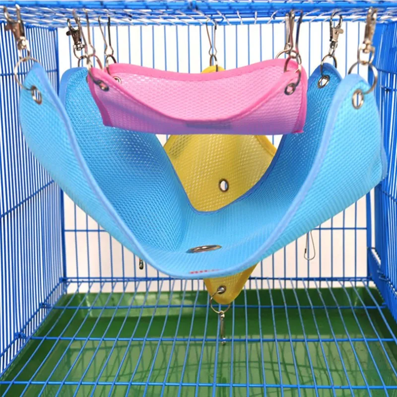Summer hammock bed hanging ventilation mesh mesh swing cat hanging wolf chinchilla hammock Hamster hammock
Summer hammock bed hanging ventilation mesh mesh swing cat hanging wolf chinchilla hammock Hamster hammock