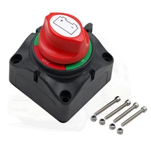 3 Position Disconnect Isolator Master Switch 12-60V Battery Power Cut Off Kill Switch Fit for Car/Vehicle/RV/Boat/Marine
3 Position Disconnect Isolator Master Switch 12-60V Battery Power Cut Off Kill Switch Fit for Car/Vehicle/RV/Boat/Marine