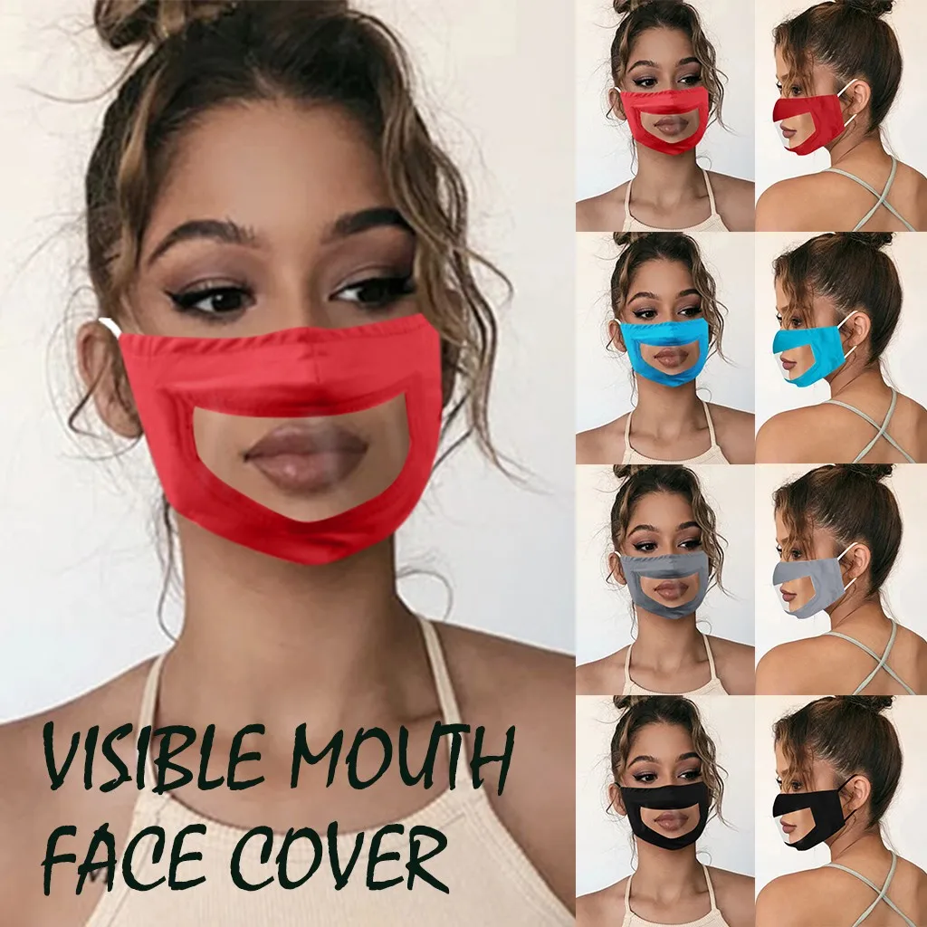 Visible Mouth Cover Face shield Mask With Clear Window Visible Expression Face Cover For Deaf People Outdoor Mouth Mask Mascaras
Visible Mouth Cover Face shield Mask With Clear Window Visible Expression Face Cover For Deaf People Outdoor Mouth Mask Mascaras