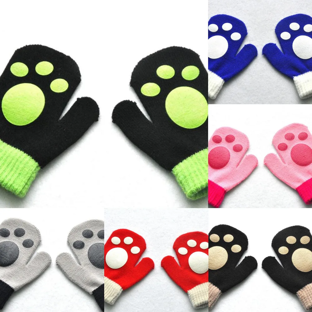 Buns Gloves For Kids Winter Warm Anti-Grasping Mittens Kindergarten Student Knitted Footprint Offset Print Gloves Newest
Buns Gloves For Kids Winter Warm Anti-Grasping Mittens Kindergarten Student Knitted Footprint Offset Print Gloves Newest