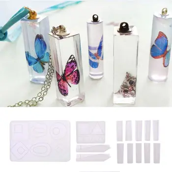 DIY Jewelry Craft Making Filler Epoxy Resin Molds Silicone Pendant Earring Mould Tools Fill Material
DIY Jewelry Craft Making Filler Epoxy Resin Molds Silicone Pendant Earring Mould Tools Fill Material