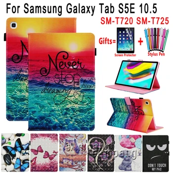 Smart Case for Samsung Galaxy Tab S5E 10.5 SM-T720 SM-T725 Fashion Painted Soft Shockproof Stand Flip Cover Tablet Shell Skin
Smart Case for Samsung Galaxy Tab S5E 10.5 SM-T720 SM-T725 Fashion Painted Soft Shockproof Stand Flip Cover Tablet Shell Skin