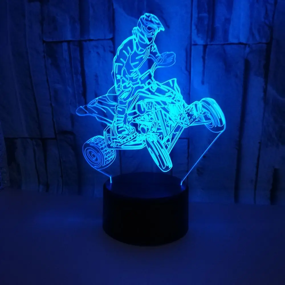 USB LED 3D Lamp Motorcycle Sensor Night Light For Kid Bedroom Decoration Atmosphere Gift
USB LED 3D Lamp Motorcycle Sensor Night Light For Kid Bedroom Decoration Atmosphere Gift