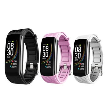 C6T Bracelet Watch Information Push Sleep Exercise Step IP67 Sports Smart Bracelet Black
C6T Bracelet Watch Information Push Sleep Exercise Step IP67 Sports Smart Bracelet Black