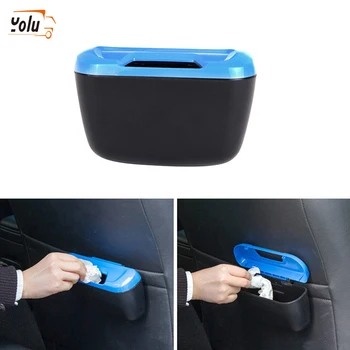 YOLU Car Square Trash Garbage Can Autobiles Trash Bin Pink/Yellow/Blue Can Rubbish Box Car-styling
YOLU Car Square Trash Garbage Can Autobiles Trash Bin Pink/Yellow/Blue Can Rubbish Box Car-styling