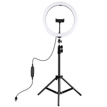 PULUZ PKT3063B 11.8 Inch Dimmable LED Video Ring Light with PU419 Tripod Stand for Youtube Live Streaming The Flashes 
PULUZ PKT3063B 11.8 Inch Dimmable LED Video Ring Light with PU419 Tripod Stand for Youtube Live Streaming The Flashes