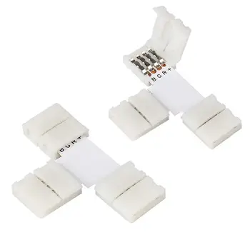 10 Pieces T Shape 4 Pin Connector SUPERNIGHT 10mm Wide Solderless Quick Splitter 4-Conductor Strip to Strip Connector jk1157
10 Pieces T Shape 4 Pin Connector SUPERNIGHT 10mm Wide Solderless Quick Splitter 4-Conductor Strip to Strip Connector jk1157