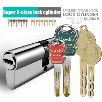 European standard anti-theft door lock 304 stainless steel lock core gate Lock cylinder entrance Lock cylinders
European standard anti-theft door lock 304 stainless steel lock core gate Lock cylinder entrance Lock cylinders