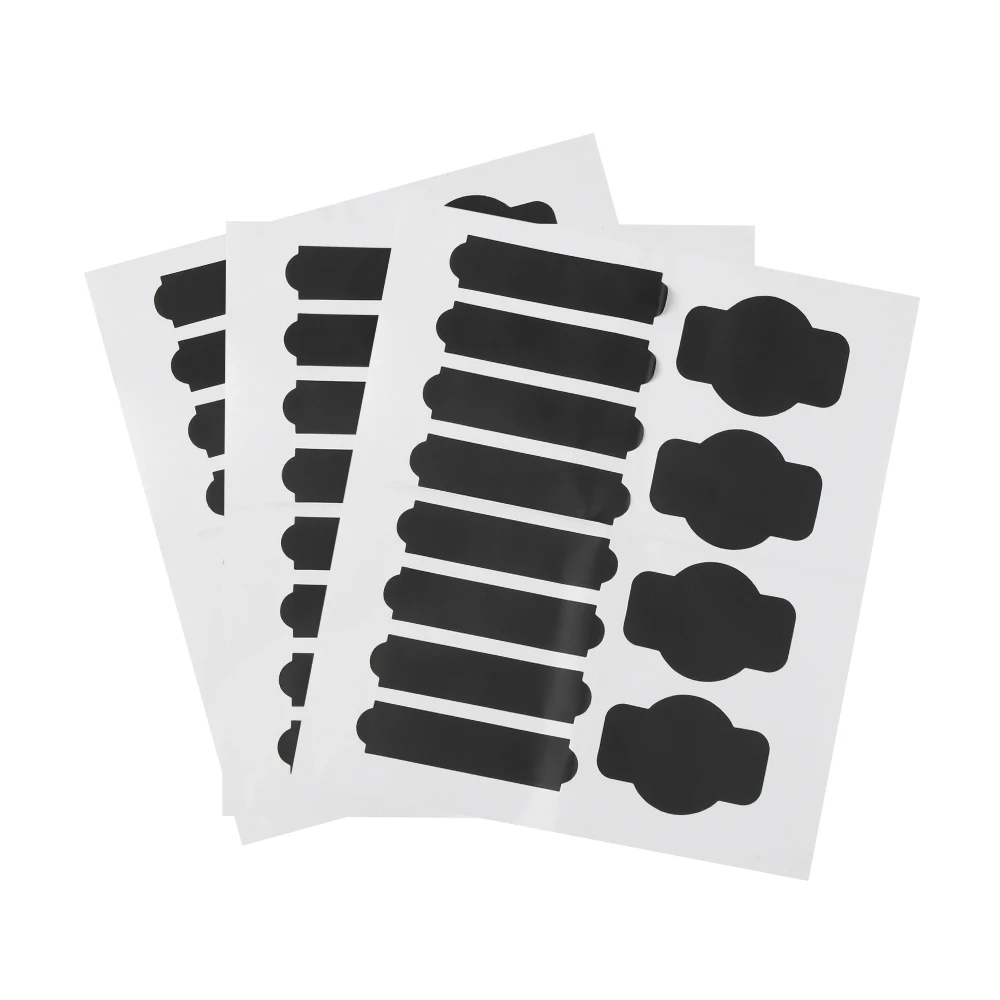 Multi-function Paper Erasable Kitchen Organizer Self-adhesive Label Decals Chalkboard Sticker Black Board Tag Kitchen Organizer
Multi-function Paper Erasable Kitchen Organizer Self-adhesive Label Decals Chalkboard Sticker Black Board Tag Kitchen Organizer