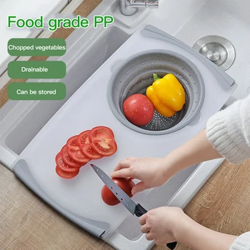 1PCS Retractable Sink Square Cutting Board Cutting Vegetables Cutting Fruits Cutting Board Kitchen Tools
1PCS Retractable Sink Square Cutting Board Cutting Vegetables Cutting Fruits Cutting Board Kitchen Tools