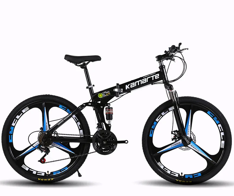 Mountain Bike Folding mountain bike 26 inch adult bike 21 24 27 speed student bike