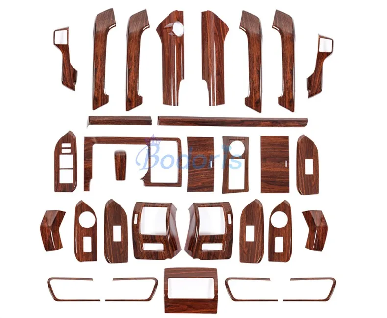 30pcs Package For Toyota Land Cruiser Prado FJ150 2010-2017 Interior Wooden Color Moulding Trim Car Styling Prado Accessories
30pcs Package For Toyota Land Cruiser Prado FJ150 2010-2017 Interior Wooden Color Moulding Trim Car Styling Prado Accessories