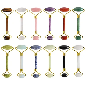 Jade Roller Massager for Face Roller Gua Sha Jade Stone Face Massager Thin Face Lift Anti Wrinkle Facial Skin Care Tools
Jade Roller Massager for Face Roller Gua Sha Jade Stone Face Massager Thin Face Lift Anti Wrinkle Facial Skin Care Tools