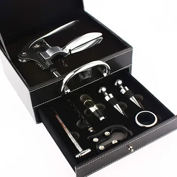 Creative Wine Bottle Opener Kit Household Grape Wine Wine Opener Wine Bottle Opener Multi-Function Automatic Hippocampus
Creative Wine Bottle Opener Kit Household Grape Wine Wine Opener Wine Bottle Opener Multi-Function Automatic Hippocampus