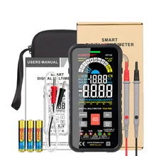 HT116 Professional Smart Multimeter Digital Auto Range 1000V 10A Tester Ohm Hz Capacitance REL True RMS AC DC DMM Multitester
HT116 Professional Smart Multimeter Digital Auto Range 1000V 10A Tester Ohm Hz Capacitance REL True RMS AC DC DMM Multitester