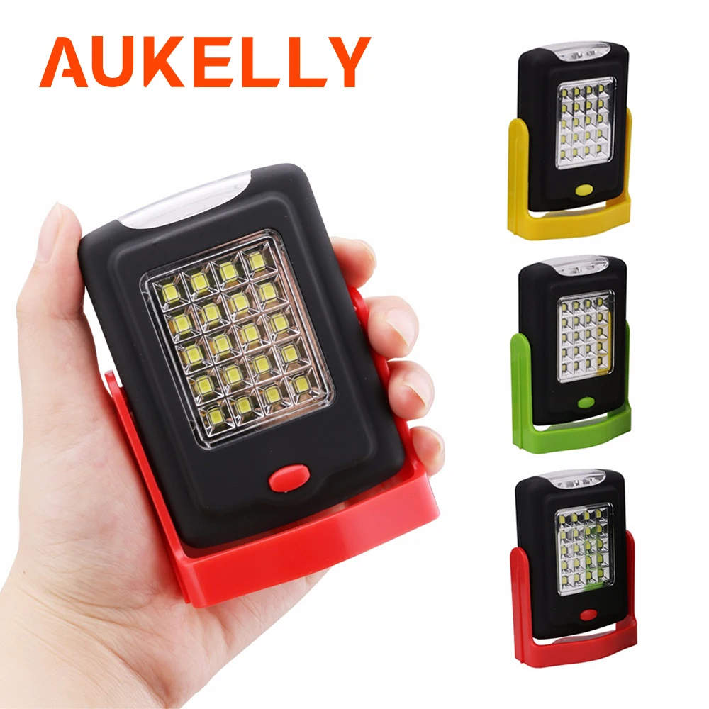 Portable LED Work Flashlight Torch Lantern Working Light Stand 23 LED 2 Modes Camping Handy Lamp Inspection with Magnet Hook
Portable LED Work Flashlight Torch Lantern Working Light Stand 23 LED 2 Modes Camping Handy Lamp Inspection with Magnet Hook