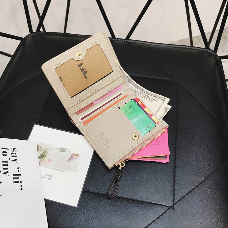 2019 Korean-style Short GIRL'S Embroidery Small Card Holder Fresh Folding Cute Multi-functional Students Purse
2019 Korean-style Short GIRL'S Embroidery Small Card Holder Fresh Folding Cute Multi-functional Students Purse