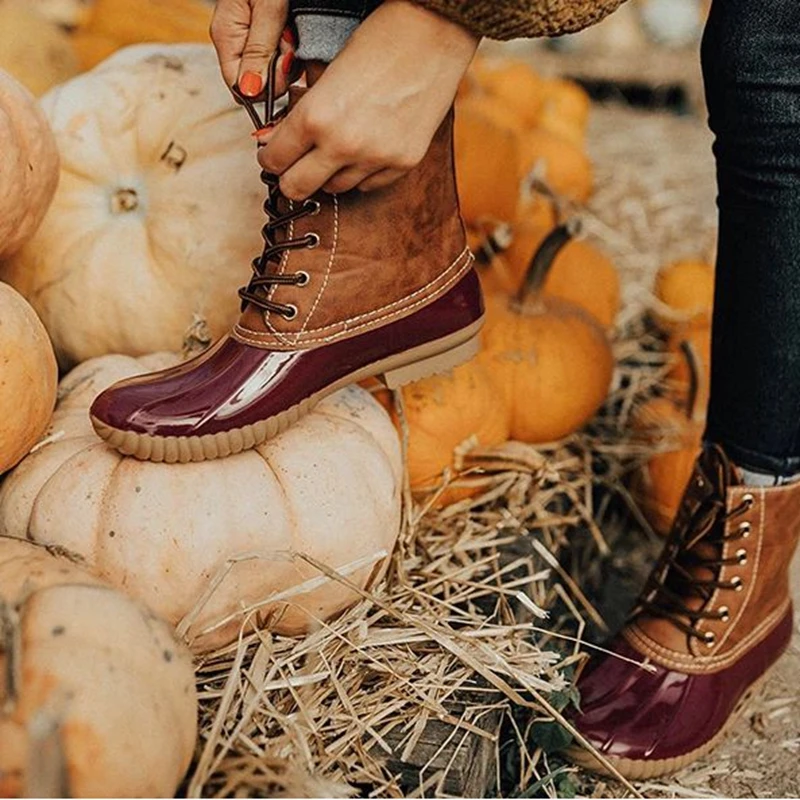 MoneRffi New Autumn Winter Mid-calf Women Boots Flats Heels Warm Plush PU Leather Boots High Quality Boots
MoneRffi New Autumn Winter Mid-calf Women Boots Flats Heels Warm Plush PU Leather Boots High Quality Boots