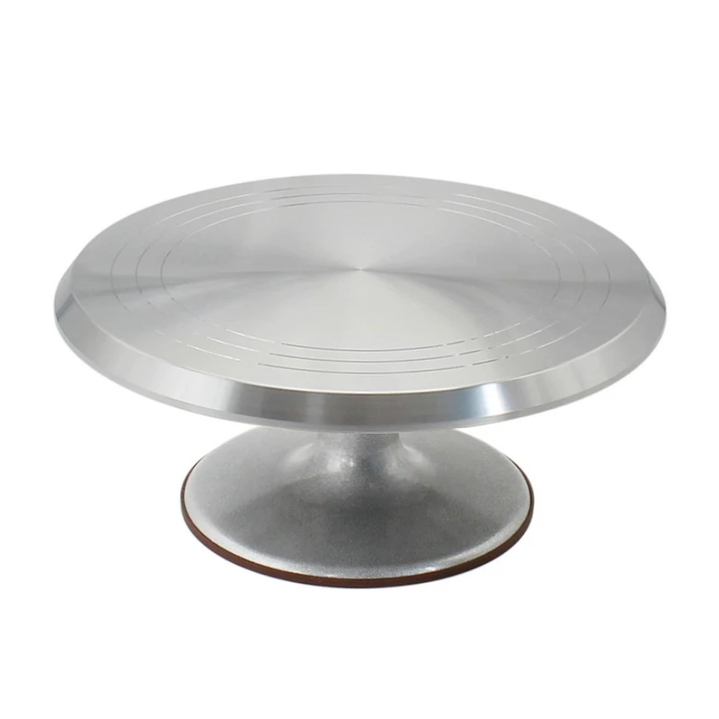 Free Shipping Baking Tool 12 Inch Silver Alloy Mounted Cream Cake Turntable Rotating Table Stand Base Turn Around Decorating
Free Shipping Baking Tool 12 Inch Silver Alloy Mounted Cream Cake Turntable Rotating Table Stand Base Turn Around Decorating