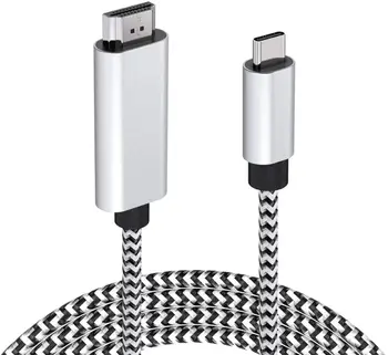 USB C to HDMI Cable 4K Type C HDMI Thunderbolt3 Converter for MacBook Huawei Mate 30 USB-C HDMI Adapter USB Type C to HDMI
USB C to HDMI Cable 4K Type C HDMI Thunderbolt3 Converter for MacBook Huawei Mate 30 USB-C HDMI Adapter USB Type C to HDMI