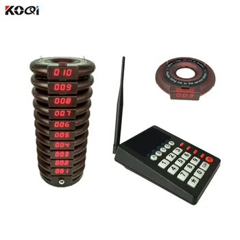433.92mhz queue wireless calling system waiter call restaurant server pager number keypad guest paging
433.92mhz queue wireless calling system waiter call restaurant server pager number keypad guest paging