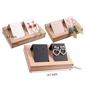Bamboo + PU/Velvet 2 Grid Activity Earrings Eardrop Display Stand Earrings Organizer Jewelry Rack Jewelry Display Stand
Bamboo + PU/Velvet 2 Grid Activity Earrings Eardrop Display Stand Earrings Organizer Jewelry Rack Jewelry Display Stand