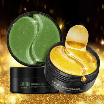 IMAGES 24K Gold Eye Mask Black Pearl Seaweed Eye Patches Collagen Essence Remove Dark Circles Ageless Patch Skin Care 60pcs
IMAGES 24K Gold Eye Mask Black Pearl Seaweed Eye Patches Collagen Essence Remove Dark Circles Ageless Patch Skin Care 60pcs