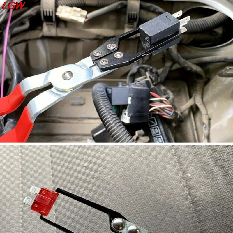 Car terminal removal tool Electrical relay fuse puller installation and removal tool pliers battery terminal removal pliers
Car terminal removal tool Electrical relay fuse puller installation and removal tool pliers battery terminal removal pliers