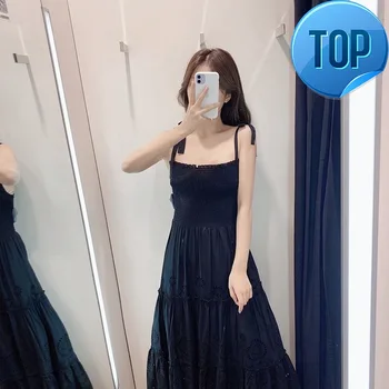 black Vintage women bomb cotton dress 2020 summer fashion ladies soft boho long dresses female elegant maxi dress girls chic
black Vintage women bomb cotton dress 2020 summer fashion ladies soft boho long dresses female elegant maxi dress girls chic
