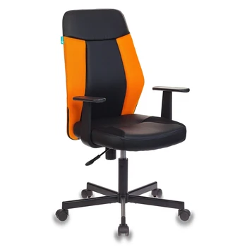 Armchair bureaucrat ch-606, on wheels, artificial leather/fabric, Black/Orange, (ch-606/bl + tw-96-1)
Armchair bureaucrat ch-606, on wheels, artificial leather/fabric, Black/Orange, (ch-606/bl + tw-96-1)