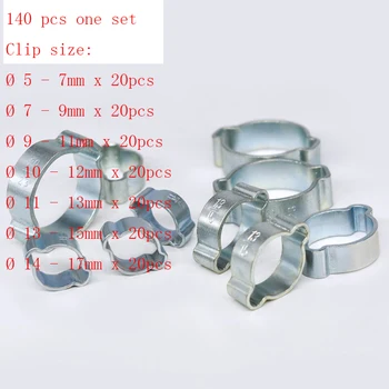 Free shipping pipe clamp MTGATHER 140PCS Assorted Double Ear O Clips Steel Zinc Plated Hydraulic Hose Fuel Clamps New Arrival
Free shipping pipe clamp MTGATHER 140PCS Assorted Double Ear O Clips Steel Zinc Plated Hydraulic Hose Fuel Clamps New Arrival