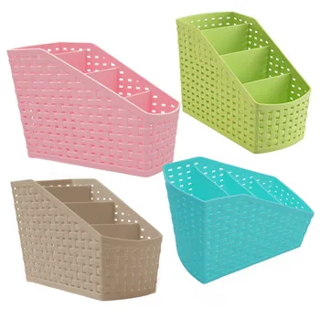 Behogar Plastic PP Desktop Storage Box Multi-function Case 4 Grid Sub-grid Desk Pen Pencil Organizer Make up Cosmetic Holder
Behogar Plastic PP Desktop Storage Box Multi-function Case 4 Grid Sub-grid Desk Pen Pencil Organizer Make up Cosmetic Holder