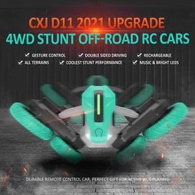 RC Stunt Car Remote Control Watch Gesture Music Light Twist Climbing Toy Car 2.4GHz 4WD Rotation Gift for Kid
RC Stunt Car Remote Control Watch Gesture Music Light Twist Climbing Toy Car 2.4GHz 4WD Rotation Gift for Kid