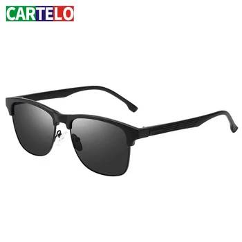CARTELO Fashion Black UV400 Sunglasses Coating Lens Driving Glasses for Men / Women Sunglasses Classic Square Glasses for Men
CARTELO Fashion Black UV400 Sunglasses Coating Lens Driving Glasses for Men / Women Sunglasses Classic Square Glasses for Men
