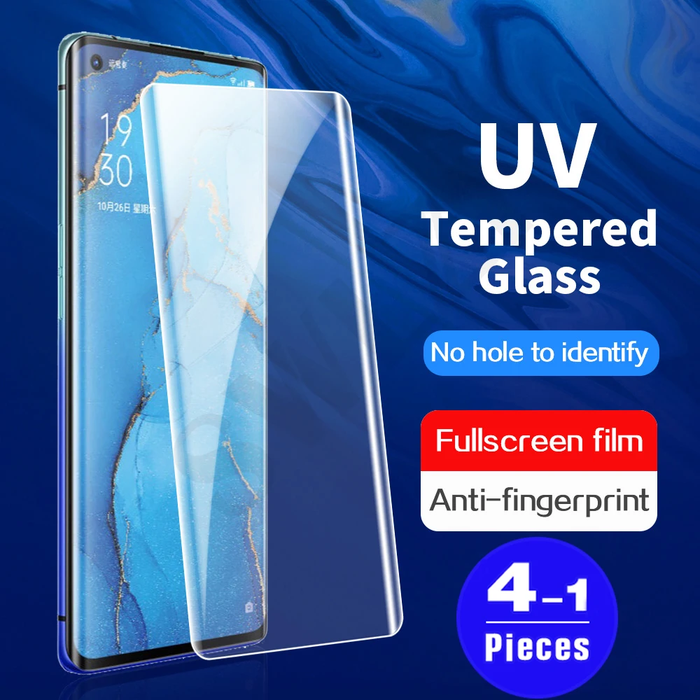 1-4 шт. полное покрытие УФ закаленное стекло для OPPO Reno 6 pro plus 5 4 3 pro 5G защита для экрана телефона защитная пленка стекло УФ клей
1-4 шт. полное покрытие УФ закаленное стекло для OPPO Reno 6 pro plus 5 4 3 pro 5G защита для экрана телефона защитная пленка стекло УФ клей